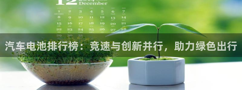 优发国际app：汽车电池排行榜：竞速与创新并行，助力绿色出行