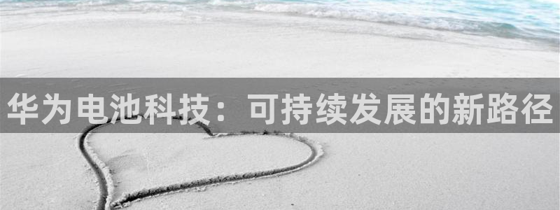 优发国际集团股份有限公司：华为电池科技：可持续发展的新路径