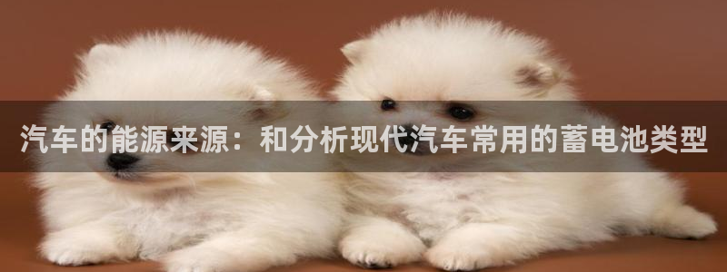 优发国际官网入口app下载安装：汽车的能源来源：和分析现代汽车常用的蓄电池类型